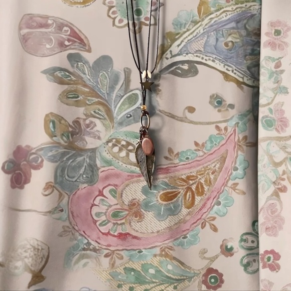 Paisley and Floral Print Top Long Sleeve - Picture 3 of 3